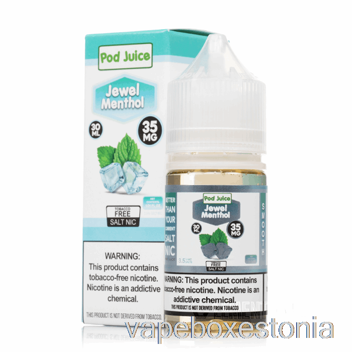 Vape Box Estonia Jewel Mentool - Kaunamahl - 30ml 35mg
